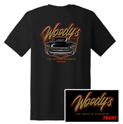 Woody's Hot Rodz 2021 T-Shirt - Black